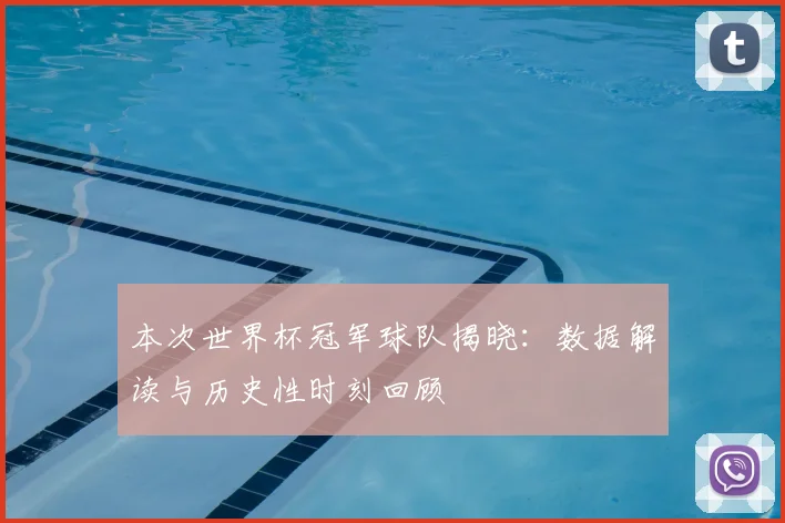 本次世界杯冠军球队揭晓：数据解读与历史性时刻回顾